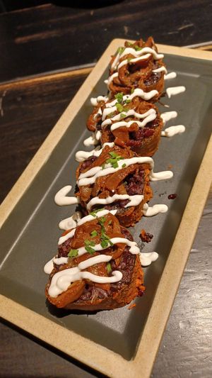 Rolls veganos at Vrutal - Poblenou in Barcelona