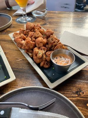 Cauliflower wings  at Vrutal - Poblenou in Barcelona