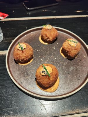 Croquettes de jackfruit at Vrutal - Poblenou in Barcelona