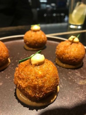 Croquettes at Vrutal - Poblenou in Barcelona