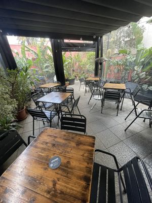 Inside terrace  at Vrutal - Poblenou in Barcelona