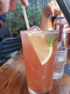 Watermelon lemonade at Vrutal - Poblenou in Barcelona