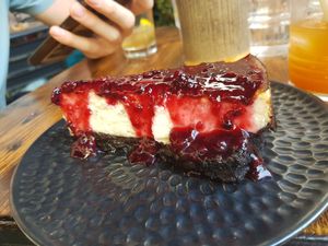 Oreo cheesecake at Vrutal - Poblenou in Barcelona