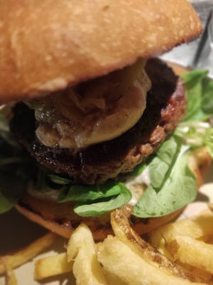 French Kiss burguer at Vrutal - Poblenou in Barcelona