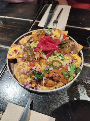 Nachos at Vrutal - Poblenou in Barcelona