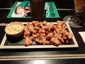 Cauliflower nuggets at Vrutal - Poblenou in Barcelona