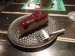 Ny cheesecake at Vrutal - Poblenou in Barcelona