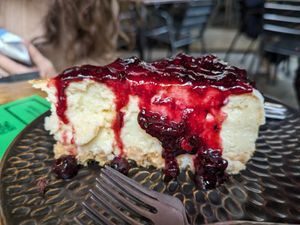 Cheesecake at Vrutal - Poblenou in Barcelona