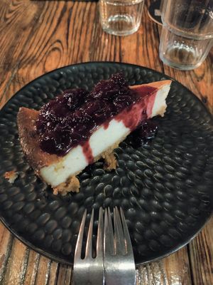 Cheesecake at Vrutal - Poblenou in Barcelona