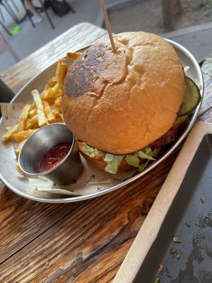 Double smash  at Vrutal - Poblenou in Barcelona