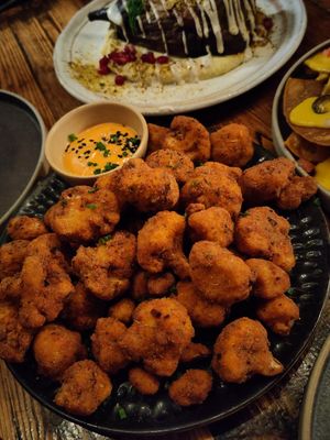 Cauliflower bites at Vrutal - Poblenou in Barcelona