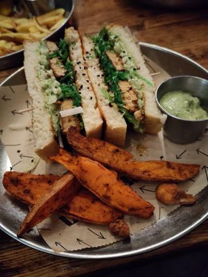 Sandwich at Vrutal - Poblenou in Barcelona