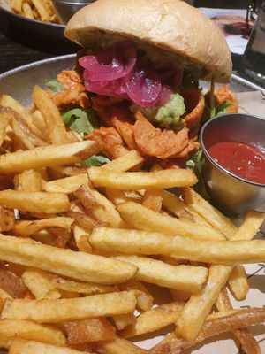 Sojita hamburguesa mexicana at Vrutal - Poblenou in Barcelona