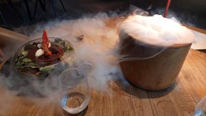 Dessert at Fields  in Luxembourg City