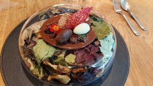 Dessert at Fields  in Luxembourg City