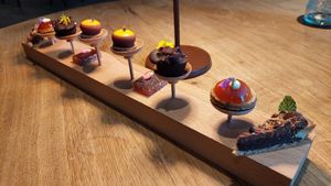 Dessert at Fields  in Luxembourg City