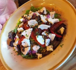 Salad at The Nut and Nettle in Bridlington