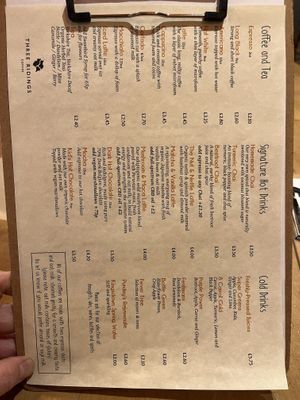 Menu  at The Nut and Nettle in Bridlington