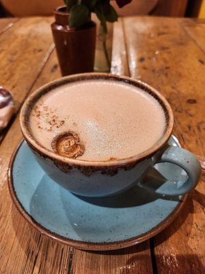 Mushroom and Maca at The Nut and Nettle in Bridlington