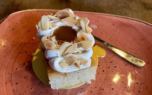 Homemade cake  at The Nut and Nettle in Bridlington