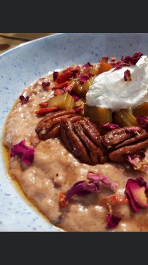 Rose & Rhubarb Arborio  at The Nut and Nettle in Bridlington