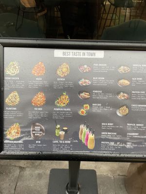 Menu  at Yuícery - Ehrenstraße in Cologne