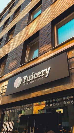 Sign at Yuícery - Ehrenstraße in Cologne