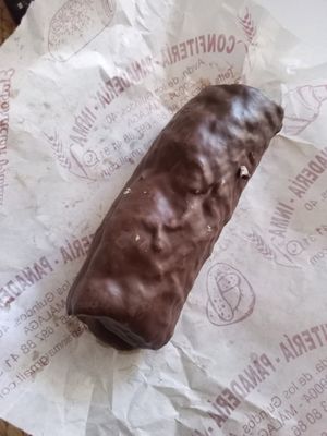 Caña de chocolate at Panadería Confitería Inma in Malaga
