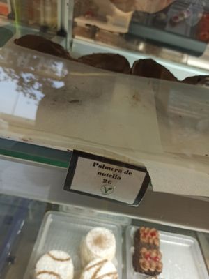 Palmera rellena de nutella at Panadería Confitería Inma in Malaga