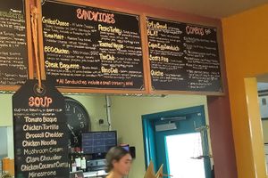 Part of the menu at Süp in Reno