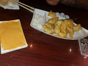 Vegan shrimp appetizer at Yanagi Sushi in Gilbert