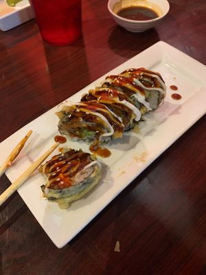 monsoon roll DELICIOUS  at Yanagi Sushi in Gilbert