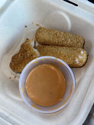 Mazzarella stick 🔥!  at The Krazy Vegan in Hallandale Beach