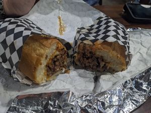 Philly CheezeSteak at The Krazy Vegan in Hallandale Beach