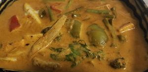 Red curry at Janya's Thai Cuisine in Redding