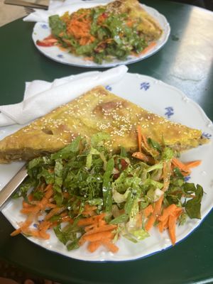 Vegan pie  at Filomila in Athens