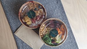 Packaging at Mi Chiamo Cafe in Esslingen
