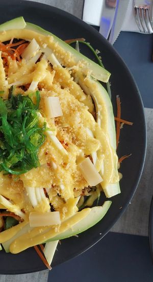 Crunchy Avocado/ Mango Salad at Hippocampus in Protaras