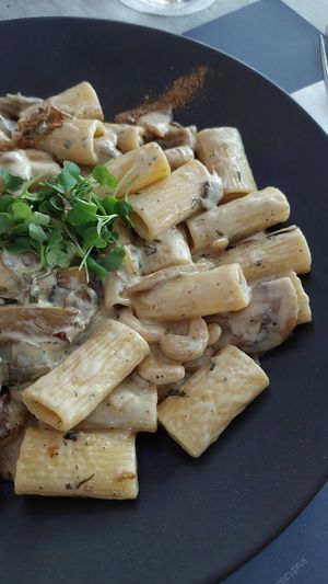 Mushrooms Rigatoni at Hippocampus in Protaras