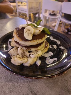Banana Pancake at Hippocampus in Protaras