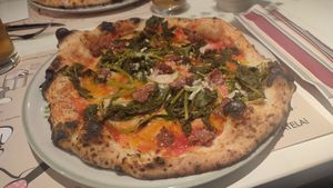 Look at this beauty. And it tasted amazingly good! at Verace  in Nova Gorica