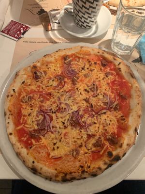Pizza Tropea Vegana at Verace  in Nova Gorica