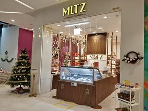 Entrance - merry Christmas 2021 at MLTZ Gourmet Chocolates in Central Singapore