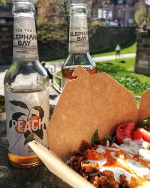 Dönertellevr Ali at Etyok Vegan Kebab in Nuremberg