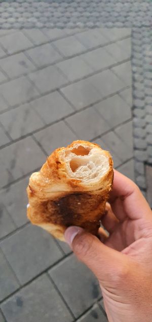 Croissants at Etyok Vegan Kebab in Nuremberg