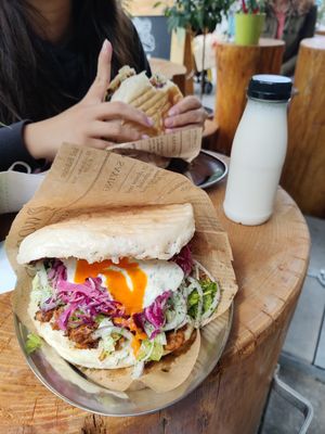 . at Etyok Vegan Kebab in Nuremberg