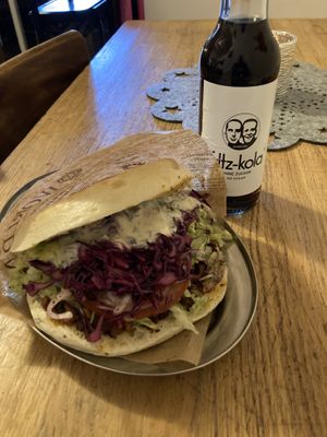 😋👍🏼😋  at Etyok Vegan Kebab in Nuremberg