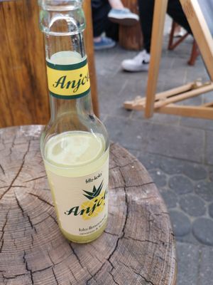 Fritz-kola bio-limonade at Etyok Vegan Kebab in Nuremberg