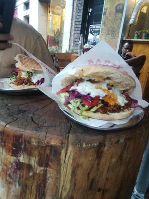 Kebab at Etyok Vegan Kebab in Nuremberg