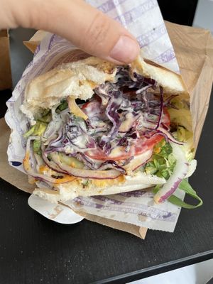   at Etyok Vegan Kebab in Nuremberg